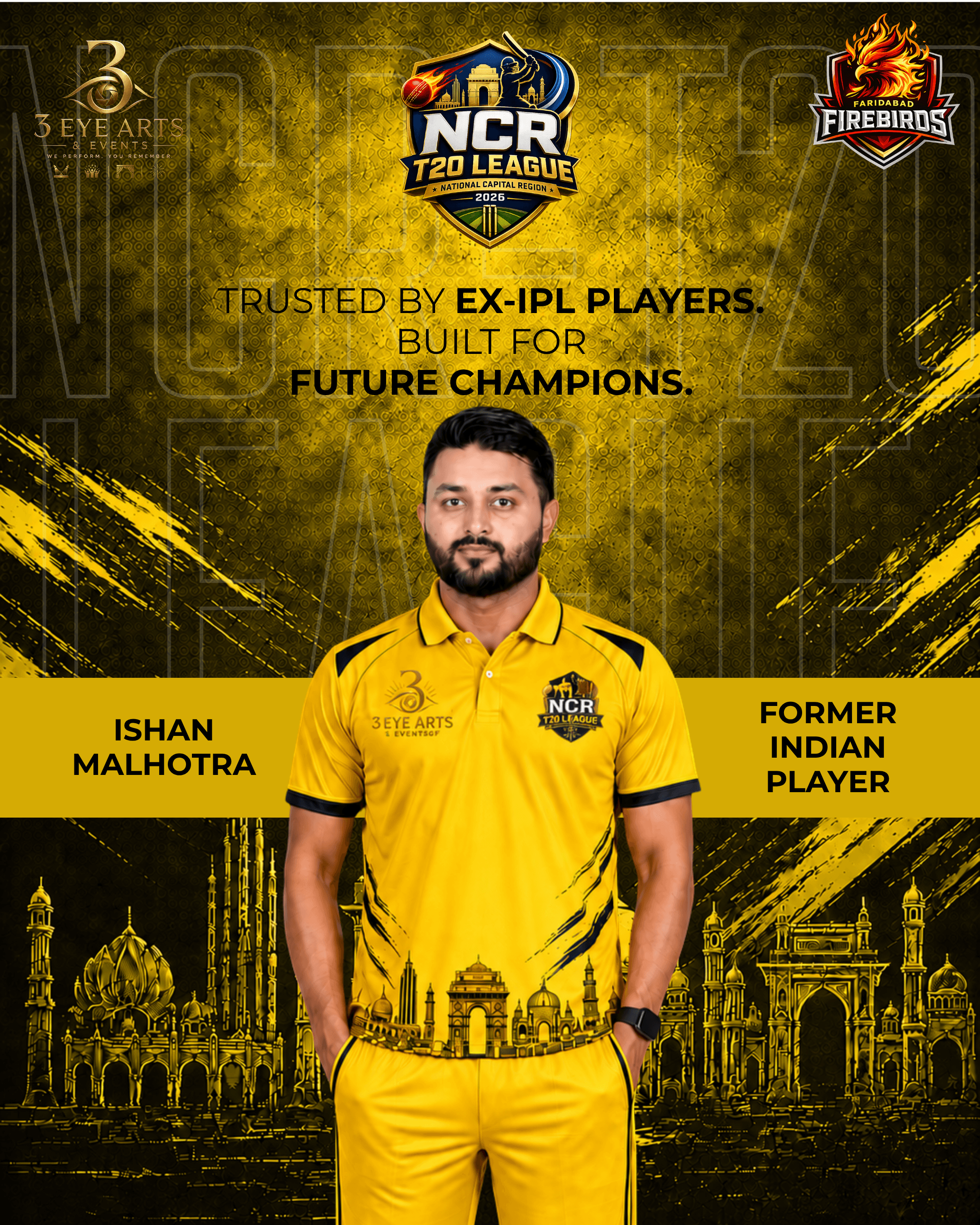 Faridabad Firebirds official artwork