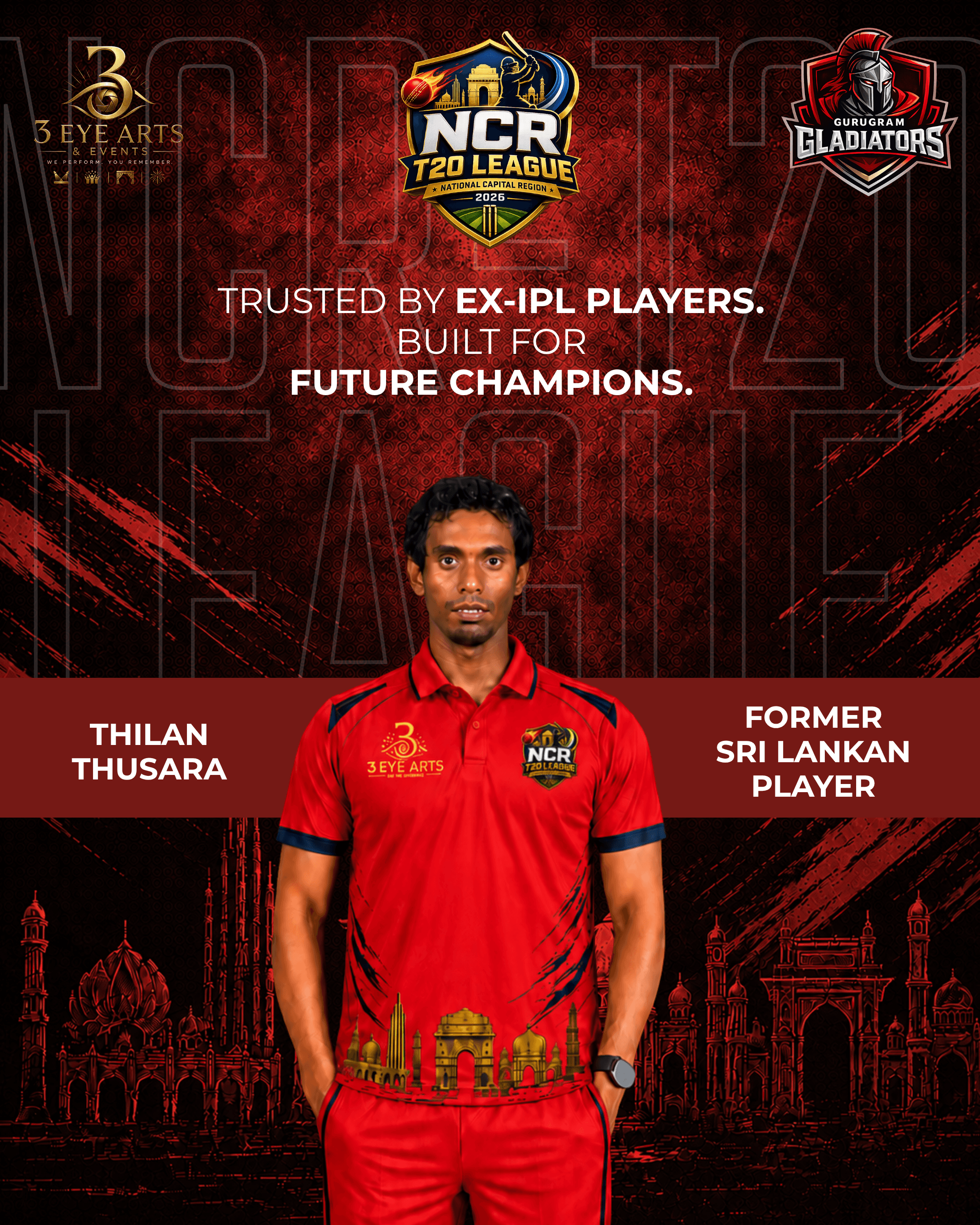 Gurugram Gladiators official artwork