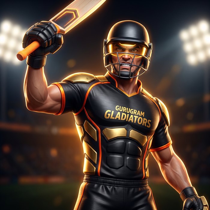 Gurugram Gladiators player